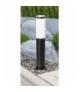 Słupek ogrodowy Inox torch E27 1x15W czarny mat 45cm Rabalux 8147