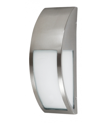 Plafon Genowa E27 60W IP44 stal nierdz. Rabalux 8269