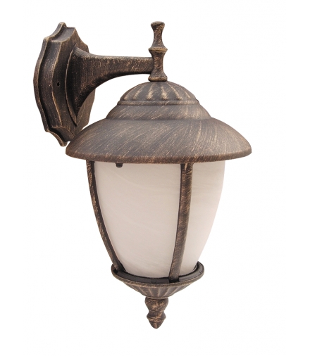 Kinkiet dolny Madrid E27 1x60W złoto antyczne Rabalux 8476