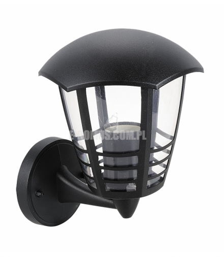 Kinkiet ogrodowy górny Marseille E27 60W, czarny Rabalux 8618