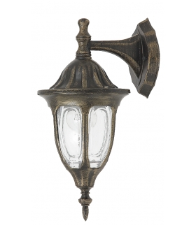 Kinkiet ogrodowy Milano dolny E27 1x60W złoto ant. Rabalux 8371