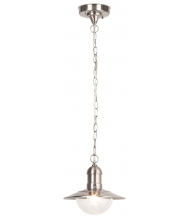 Lampa wisząca Oslo E27 60W stal nierdzewna Rabalux 8764