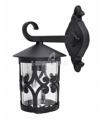 Kinkiet ogrodowy dolny Palma E27 100W, czarny Rabalux 8415