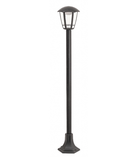 Słupek zewnętrzny Sorrento 100cm LED8W czarny matowy Rabalux 8129