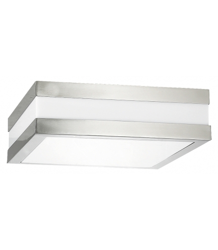 Plafon Stuttgart E27 2x11W stal nierdzewna Rabalux 8227