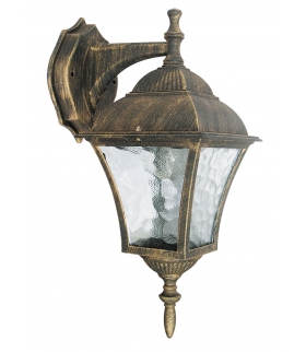 Kinkiet Toscana dolny złoto anty. Rabalux 8391