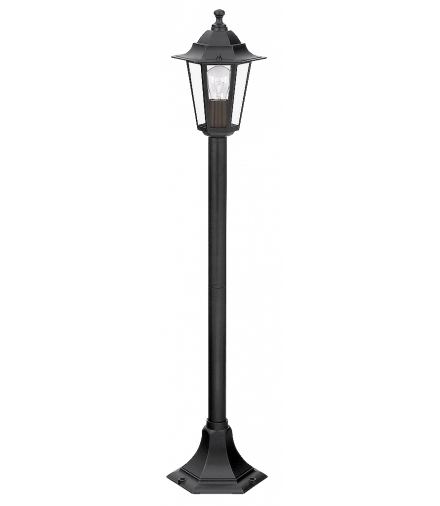 Lampa stojąca Velence E27 1x60W 1m czarna IP43 Rabalux 8210