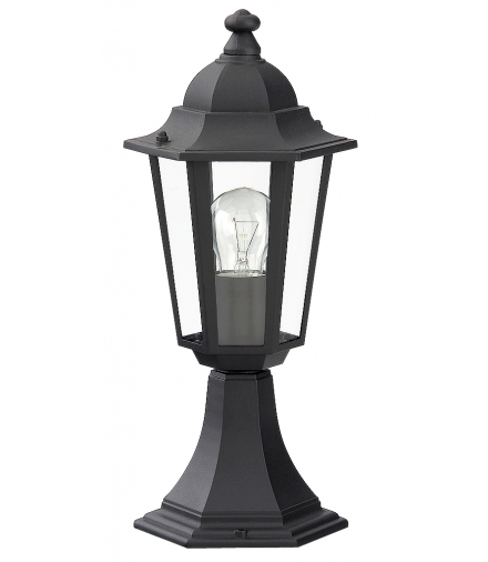 Lampa ogrodowa Velence E27 1x60W czarna Rabalux 8206