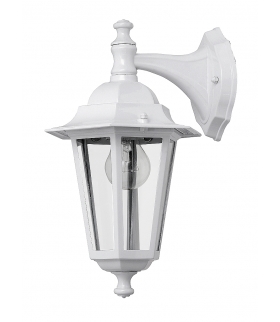 Kinkiet Velence dolny E27 1x60W biały IP43 Rabalux 8201