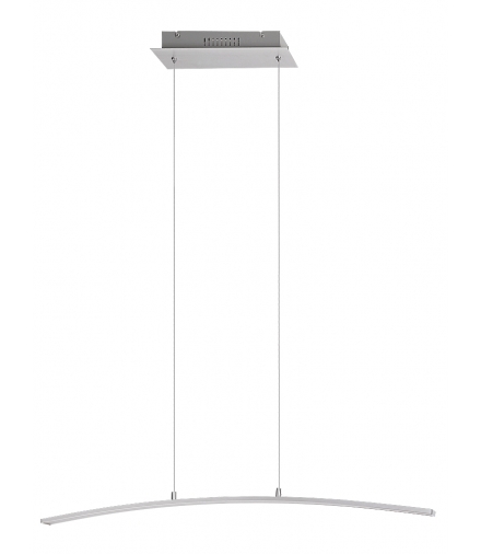 Lampa wisząca Addison 108LED 21W IP20, szczotkowane aluminium Rabalux 5759