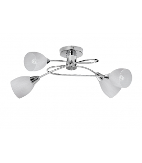 Spot Amy E-14 4x60W biały chrom chrom sat. Rabalux 2598