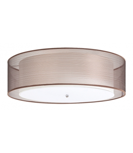 Plafon Anastasia E-14, 3x25W chrom, brązowy Rabalux 2634