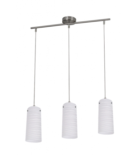 Lampa wisz.Aurel E27 3x60W klosz prążkowany Rabalux 6338