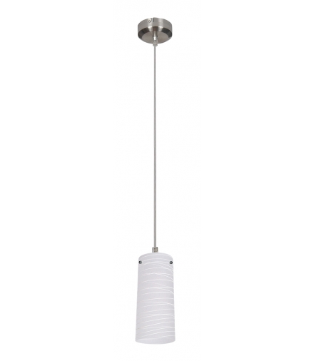 Lampa wisząca Aurel E27 60W chrom satyna Rabalux 6337