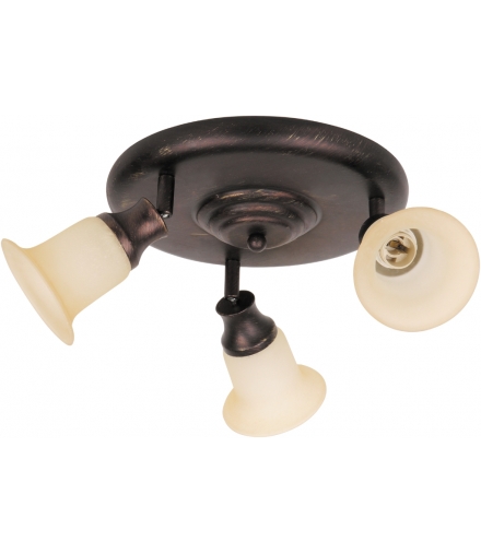 Spot Claire E14 3x40W brąz Rabalux 6067