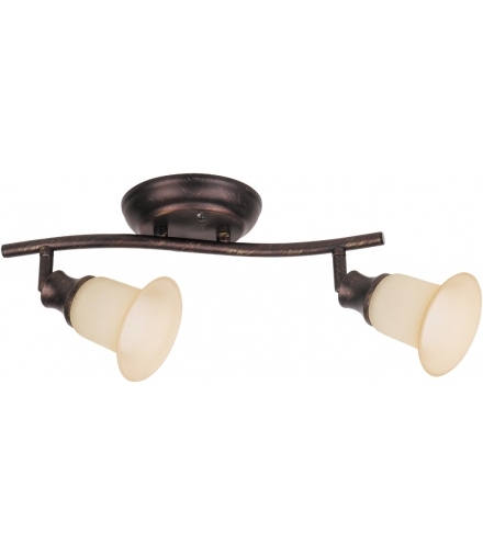 Spot Claire E14 2x40W brąz Rabalux 6066