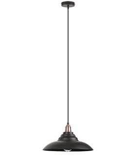 Lampa wisząca Doug E27 60W czarny matowy Rabalux 2910