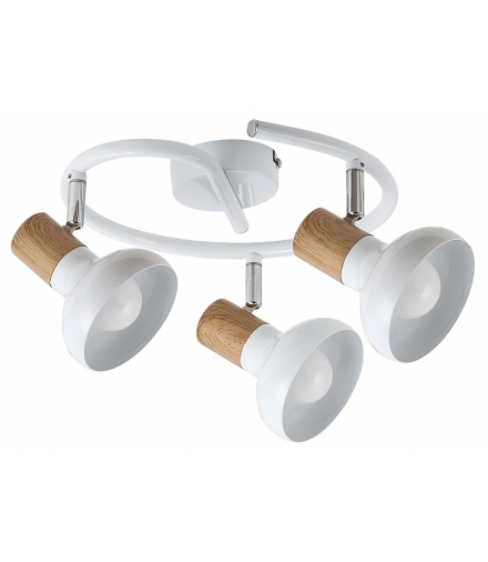 Spot Holly LED 3x4W biały buk Rabalux 5946