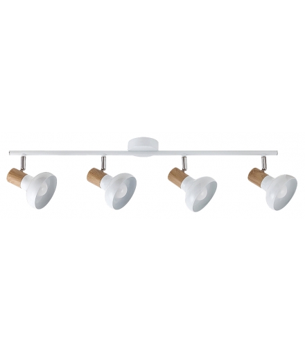 Spot Holly E14 4X40W biały buk Rabalux 5947