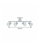 Holly Lampa sufitowa 4x40W chrom Rabalux 5559