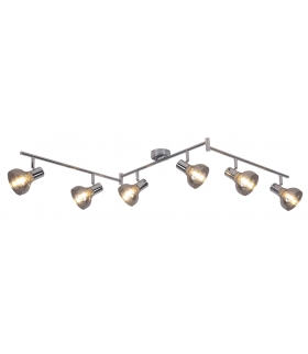 Lampa sufitowa Holly 6x40W chrom Rabalux 5562