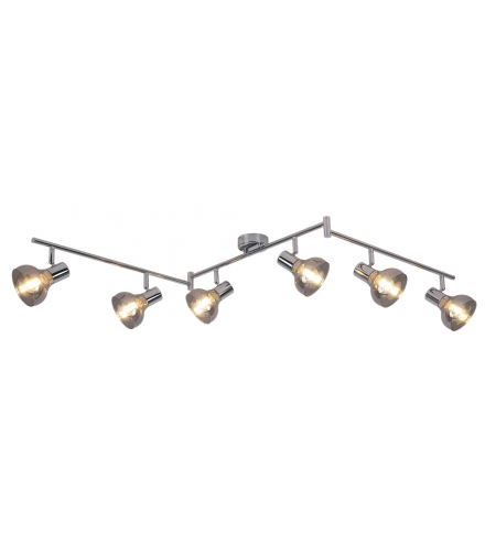 Lampa sufitowa Holly 6x40W chrom Rabalux 5562