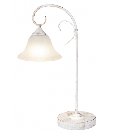 Lampa Stołowa Katherine E-27 1x max 40W antyczna biel Rabalux 7187