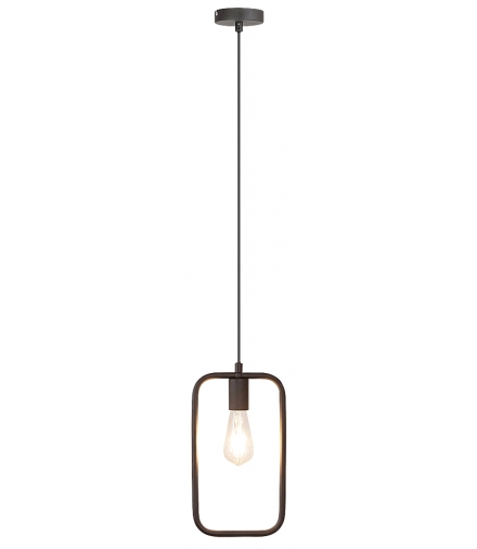 Lampa wisząca Levi E-27 60W czarna Rabalux 2567