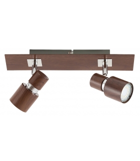 Spot Merkur GU10 2x50W wenge Rabalux 6006