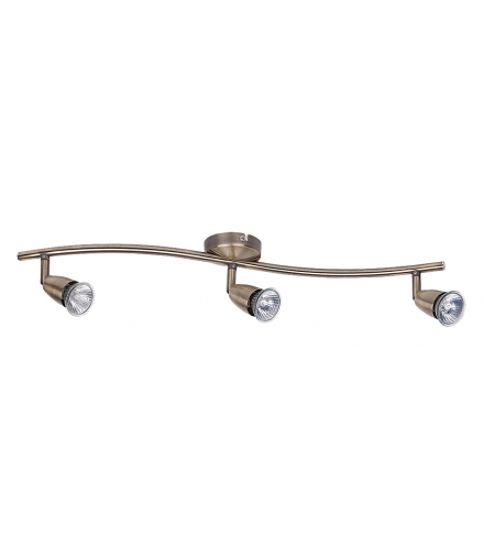 Spot Norman GU10 3x50W brąz Rabalux 5997