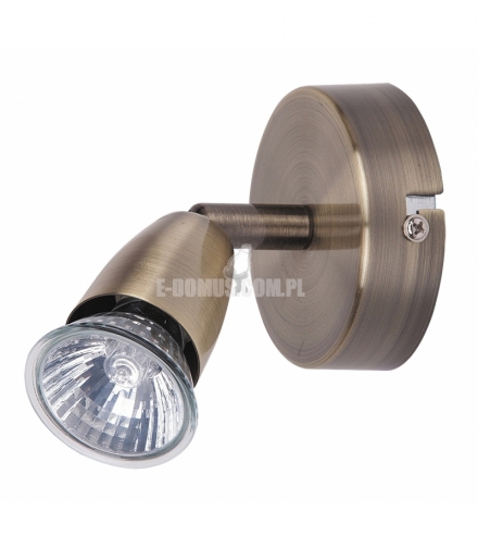 Spot Norman GU10 50W brąz Rabalux 5995