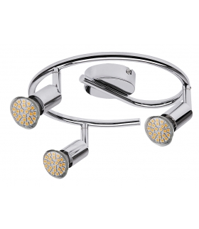Spot Norton LED 3W GU10 3x50W chrom Rabalux 6989