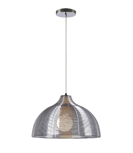Lampa wisząca Oz E27 60W srebrna Rabalux 2798