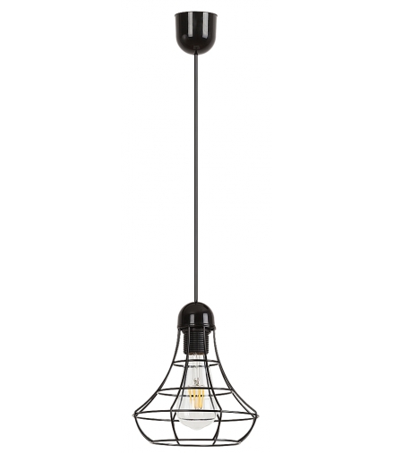 Lampa wisząca Ramsey E27 60W czarny Rabalux 4649
