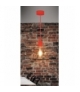 Zawiesie Roxy E27 1x 40W czerwony Rabalux 1414
