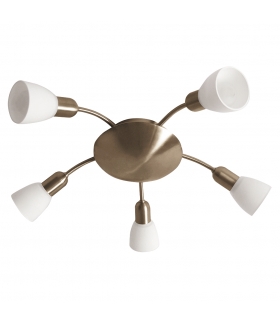 Spot Soma E14 5x40W patyna Rabalux 6310