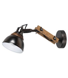 Kinkiet Aksel E14 40W brąz antyczny Rabalux 2723