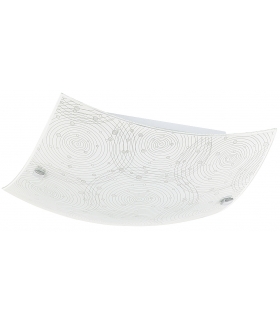 Plafon Andra kwadratowa LED 18W biały chrom Rabalux 3238