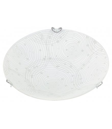 Plafon Andra LED 12W biały chrom Rabalux 3235