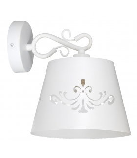 Kinkiet Anna E14 1x40W biały matowy Rabalux 2232