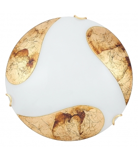 Plafon Art gold E27 60W biały,złoty Rabalux 1941