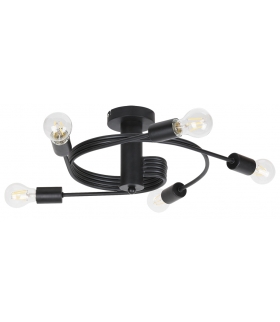 Kinkiet Carly LED E27 5x15W czarny matowy Rabalux 2096