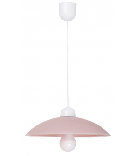 Lampa wisząca Cupola range D32 różowa Rabalux 1409