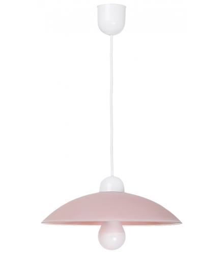 Lampa wisząca Cupola range D32 różowa Rabalux 1409