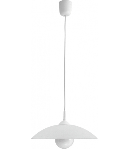 Lampa wisząca Cupola range D30 biała E27 1x60W Rabalux 4615