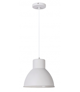 Lampa wisząca Derek E-27 60W biały matowy Rabalux 2577