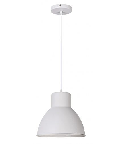 Lampa wisząca Derek E-27 60W biały matowy Rabalux 2577