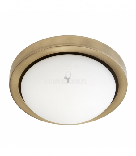 Plafon Disky D26 E27 1x40W brąz Rabalux 3563