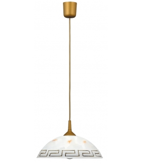 Lampa wisząca Etrusco D30 E27 1x60W złota Rabalux 7652