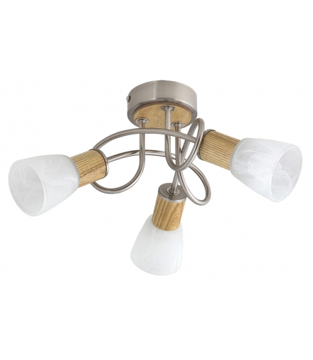 Lampa sufitowa Gavin 3x40W IP20 chrom buk Rabalux 5539